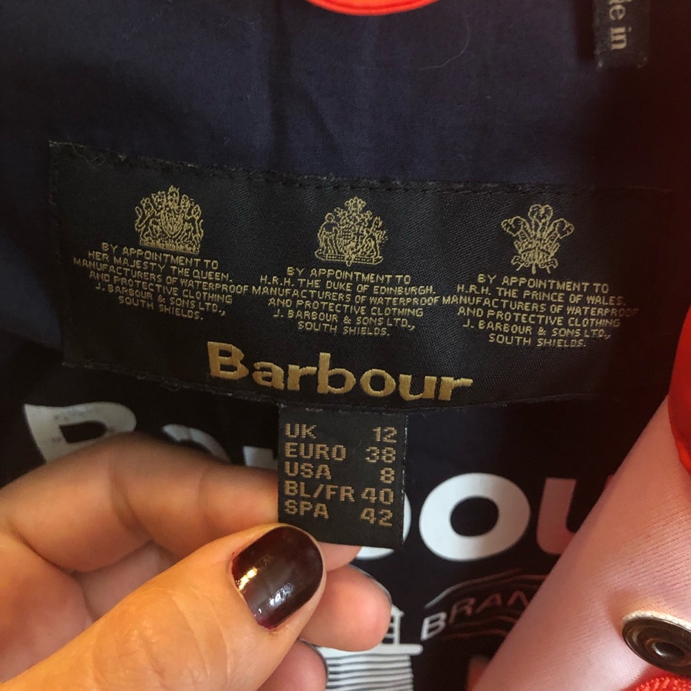 RARE Barbour Raincoat - Picture 3 of 8